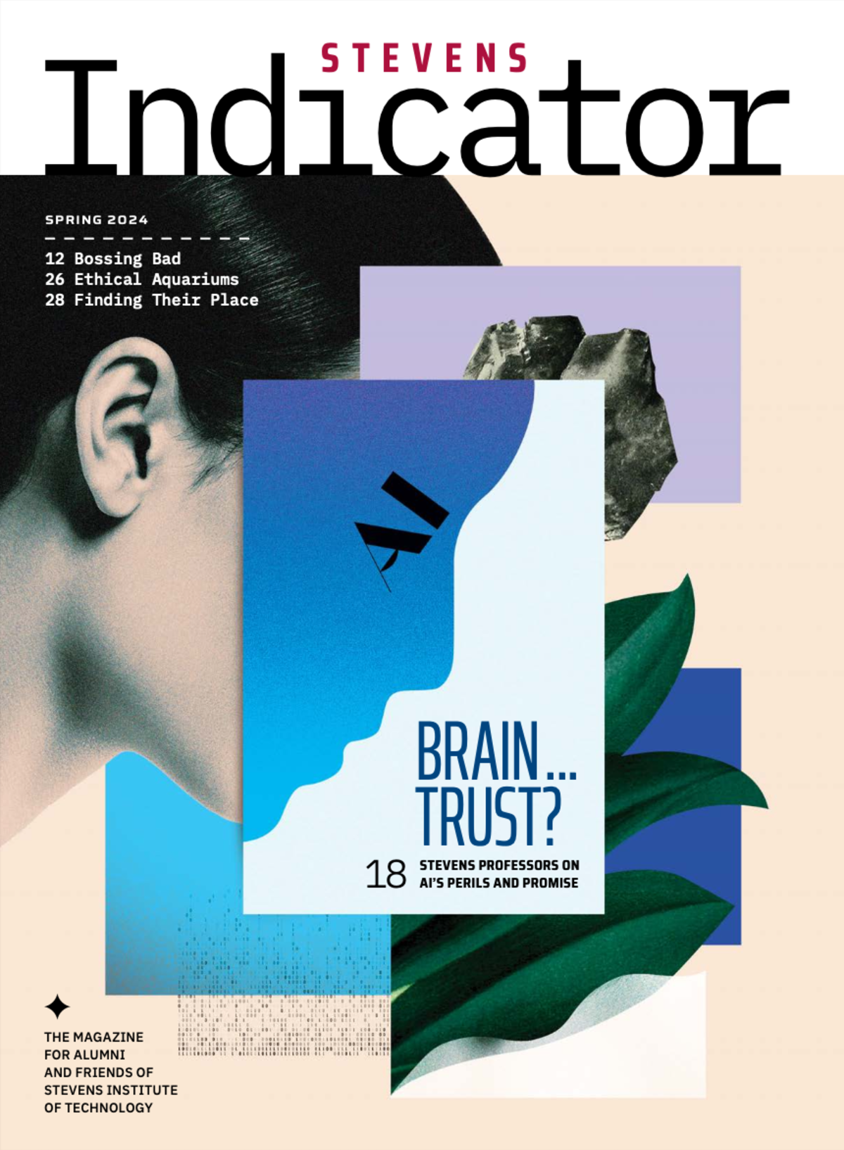 Cover of the Spring 2024 issue of the Indicator