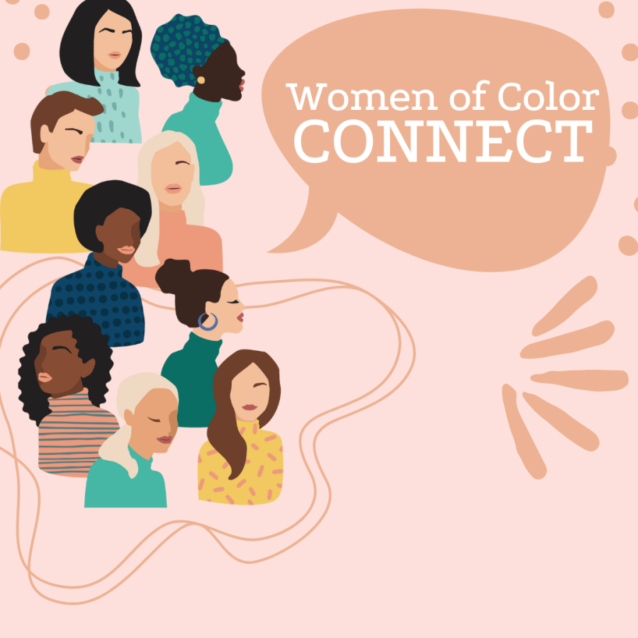 Women of Color Connect flyer