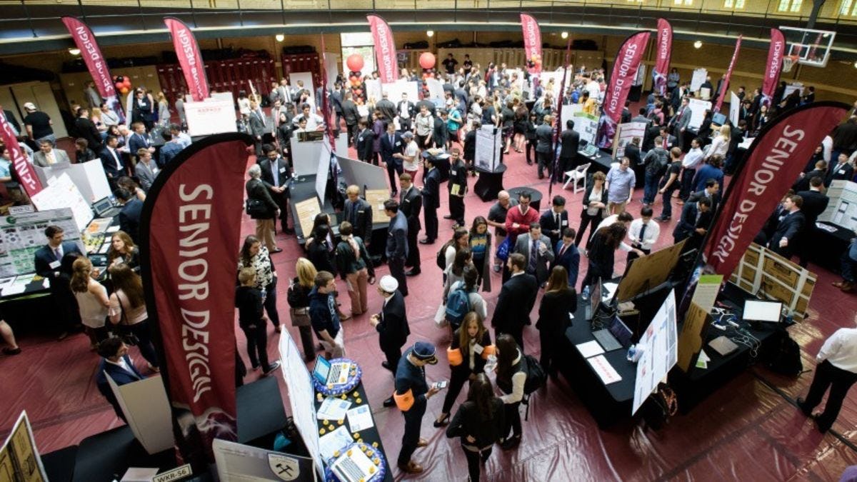 Photo of the School of Systems and Enterprises Innovation Expo