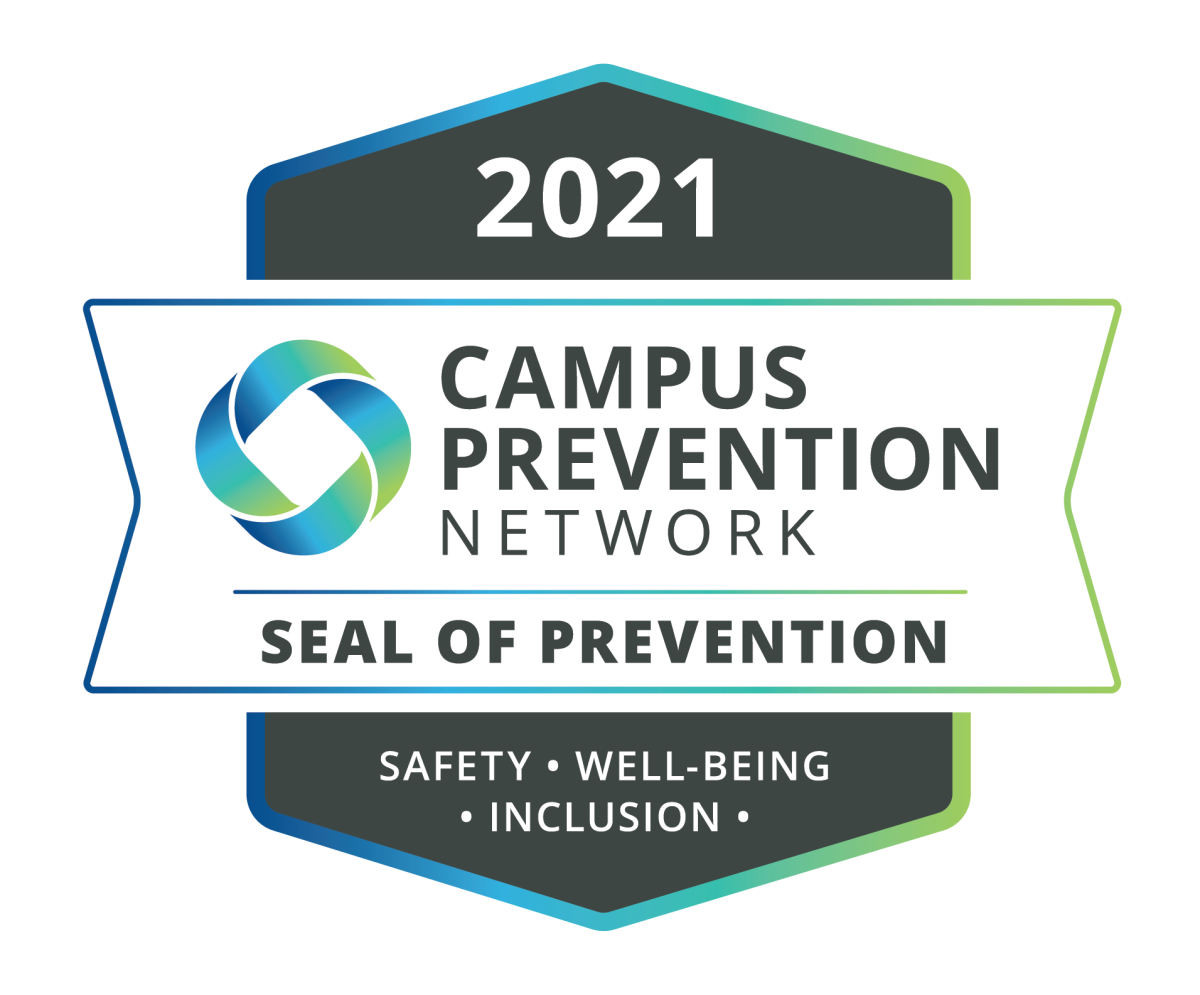 VS Campus Prevention Network 2021 Seal