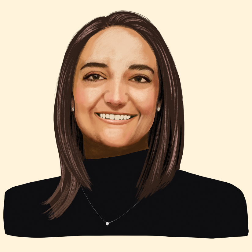 Illustrated portrait of Gianna Fazio