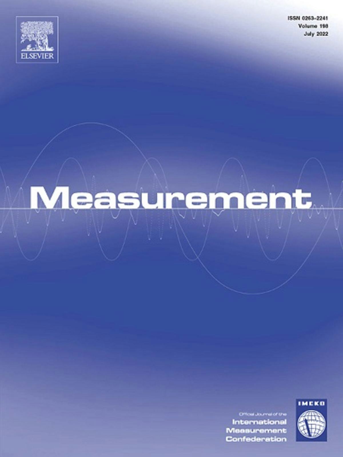 Measurement book cover, Volume 198, July 2022