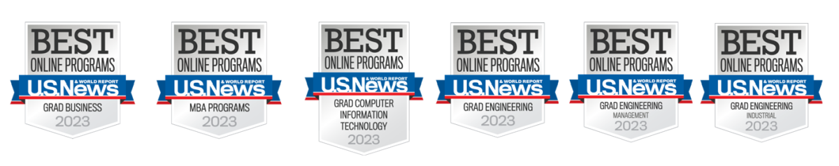 USNWR Grad Online Badges