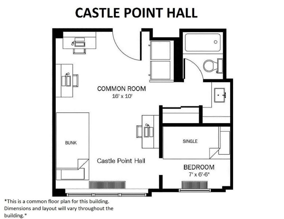 Castle Point Hall Floorplan