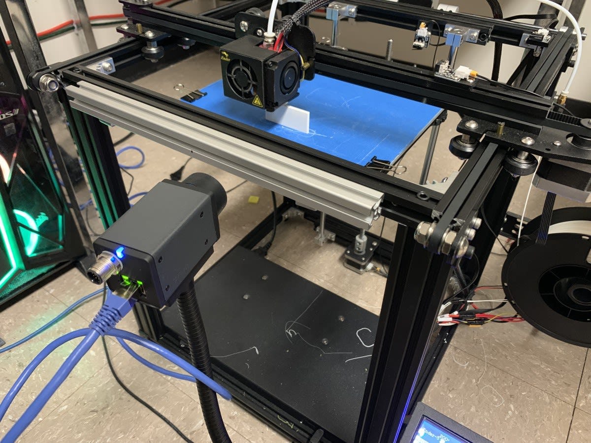 3D printer w IRcamera