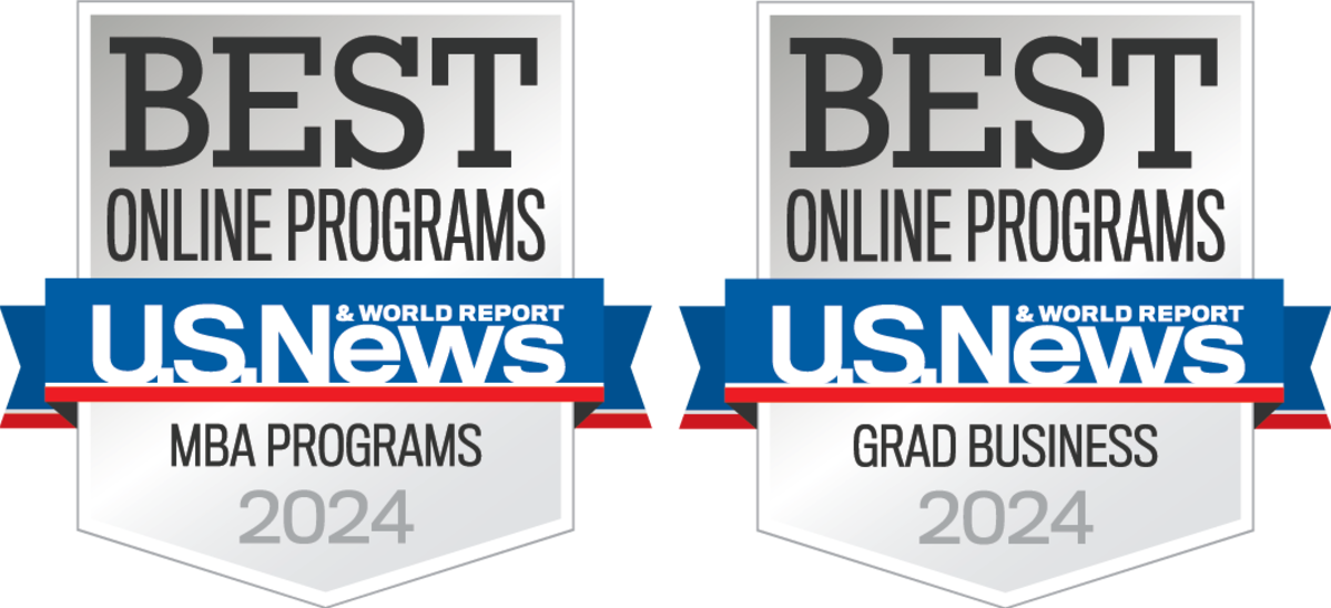 USNWR online badges 2024