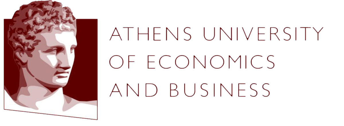 Athens University of Economics and Business AUEB horizontal logo