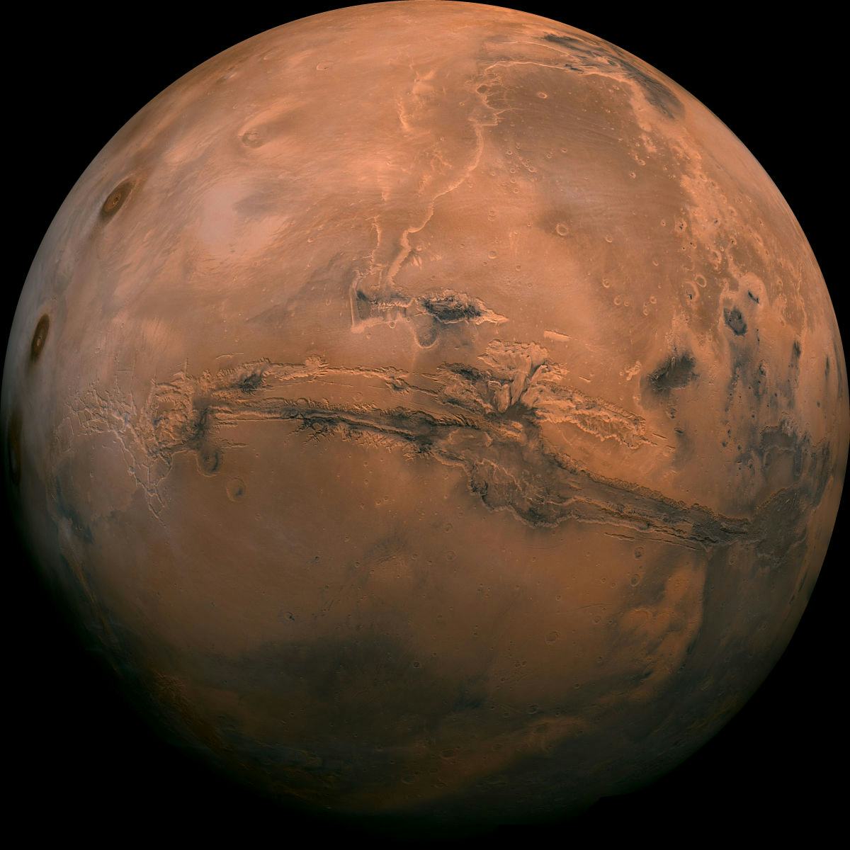 photo of the planet Mars