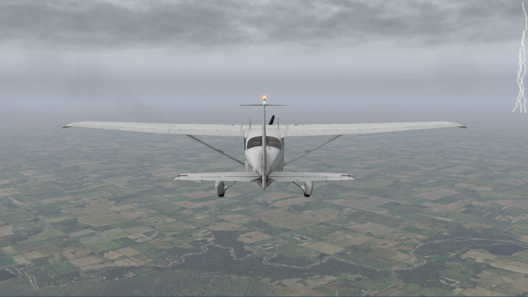 X-plane 11 program—a high-fidelity flight simulator—in loop with Jafarnejad Sani's control algorithm