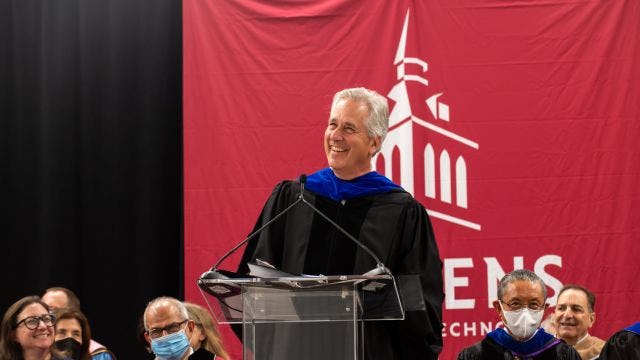 John Dearborn speaks at Convocation in 2022