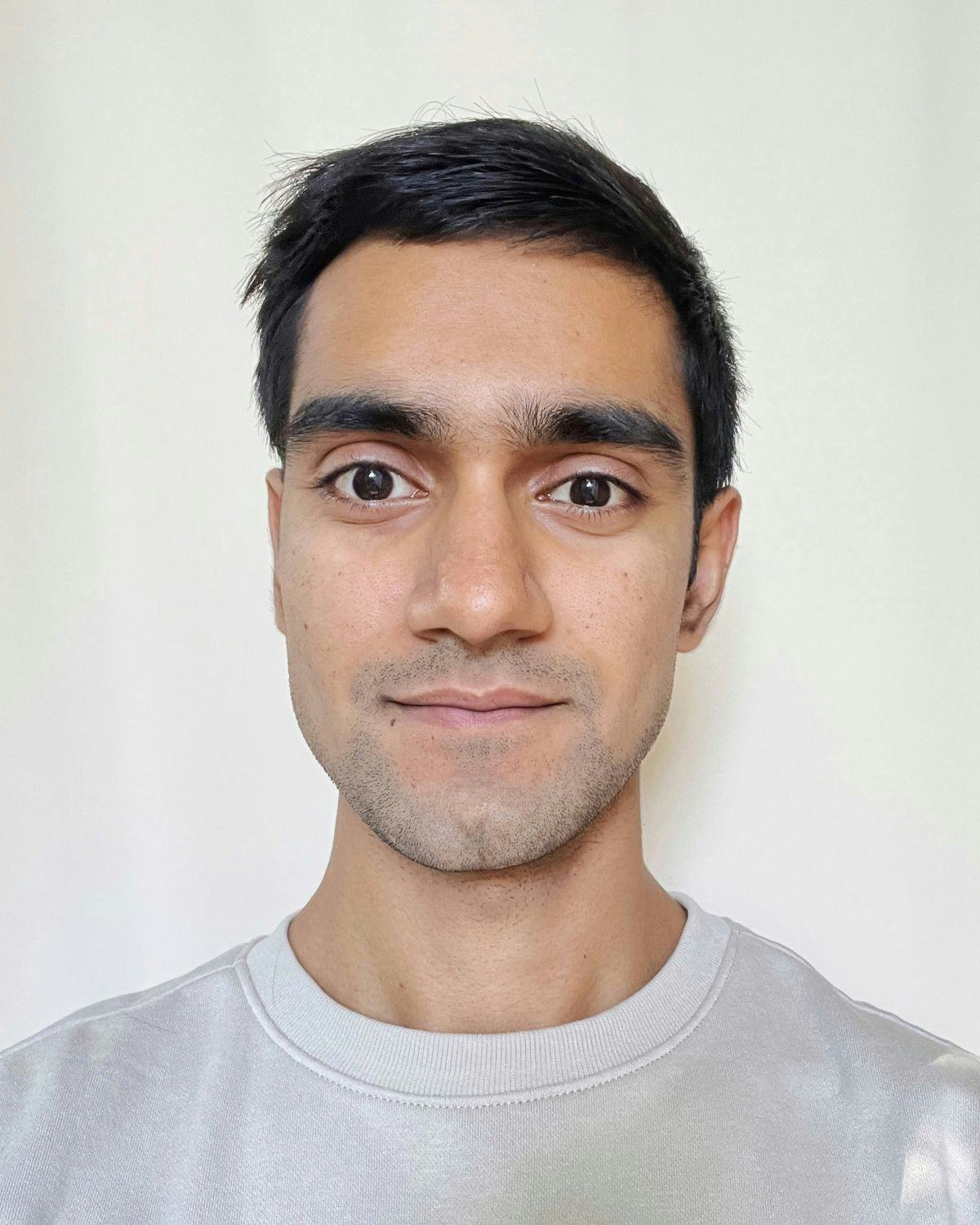 Photo of Apoorv Chandrakar, a second-year master’s student in computer science