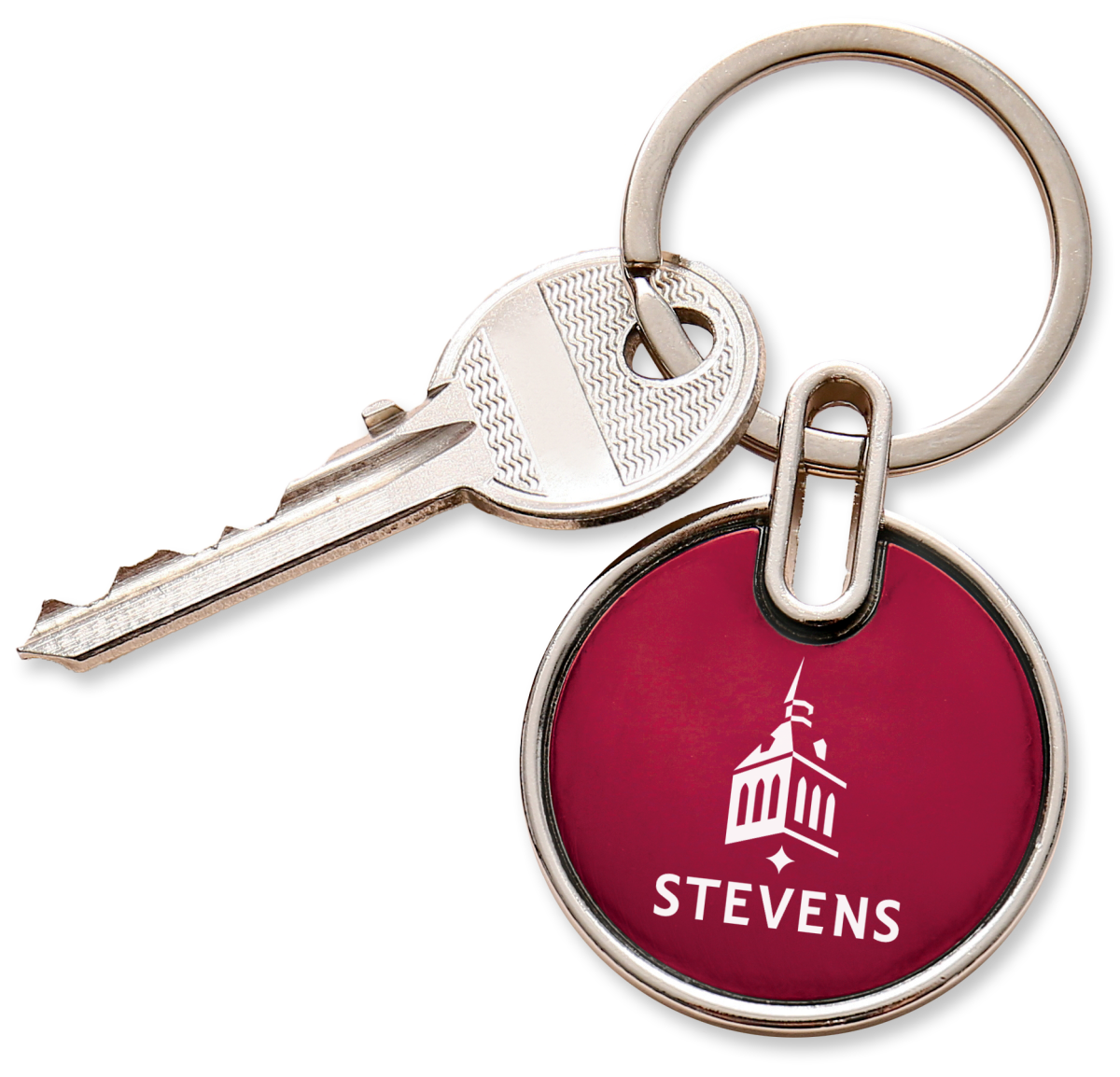  Key on a keychain