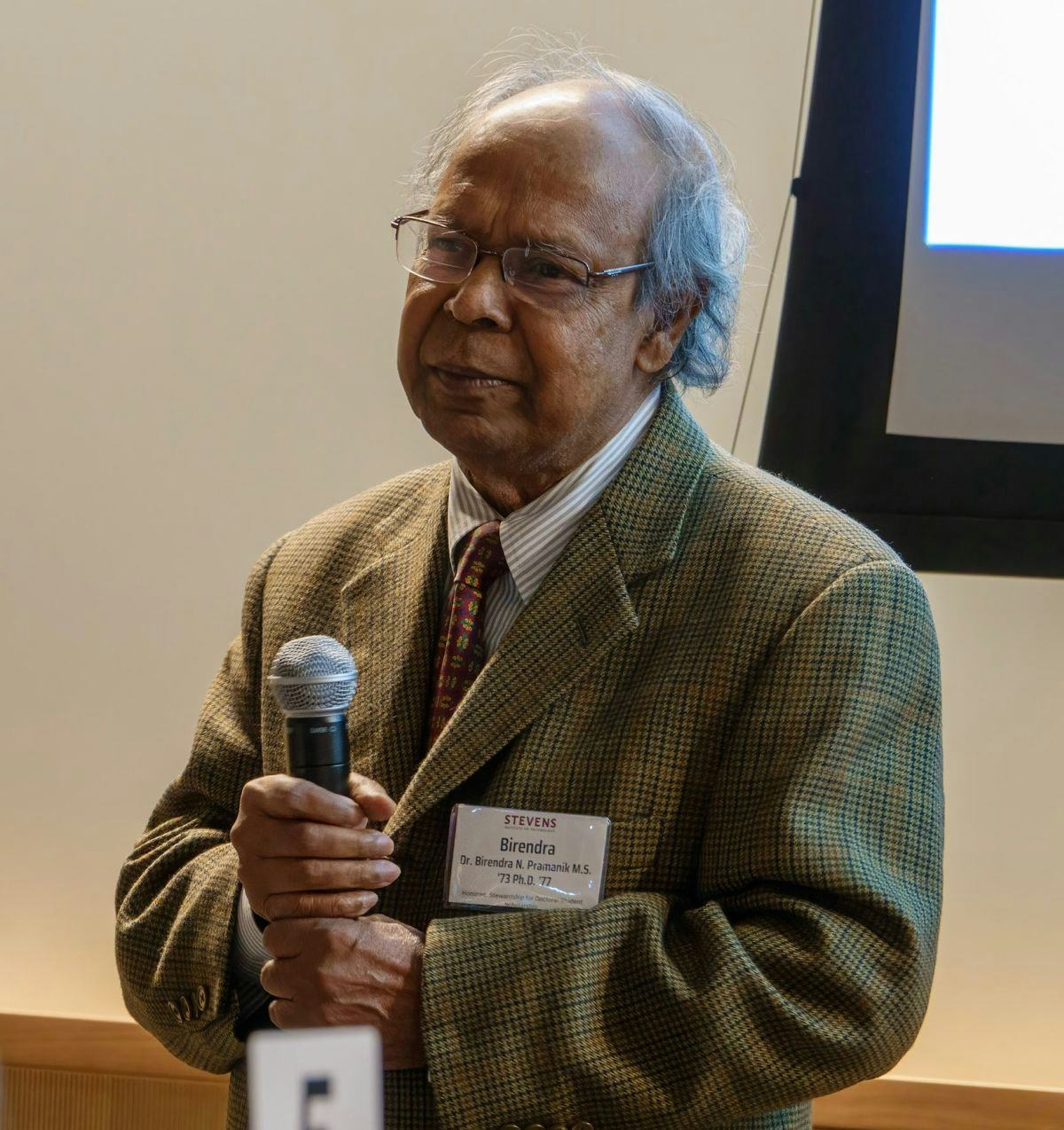 Birendra “Ben” Pramanik M.S. ’73 Ph.D. ’77