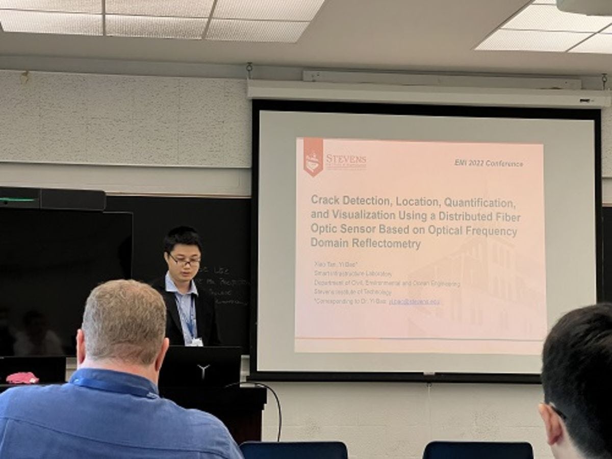 Xiao Tan presenting at the EMI 2022 Conference