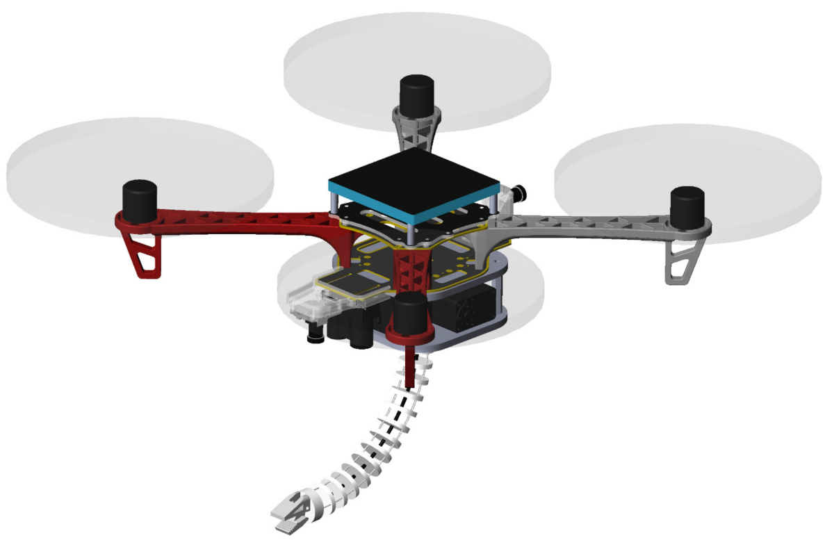 Drone with arms