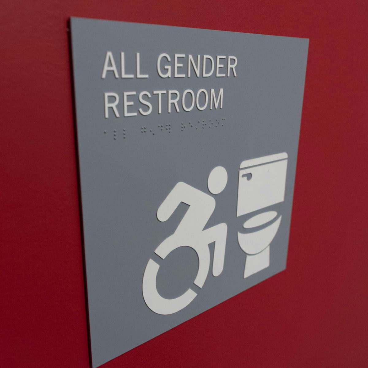 All Gender Restroom sign.
