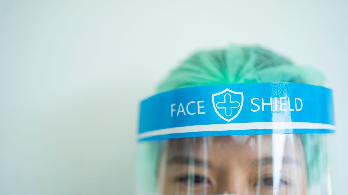 image of face shield