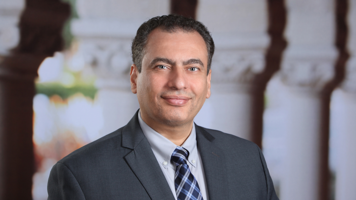 Photo of Dr. Yehia Massoud, new dean of the School of Systems and Enterprises at Stevens Institute of Technology.