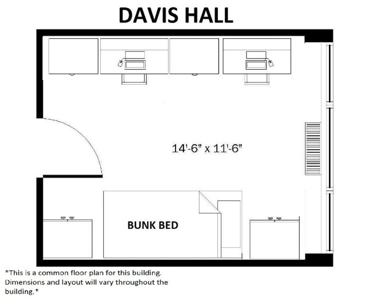 Davis Hall Floor Plan 