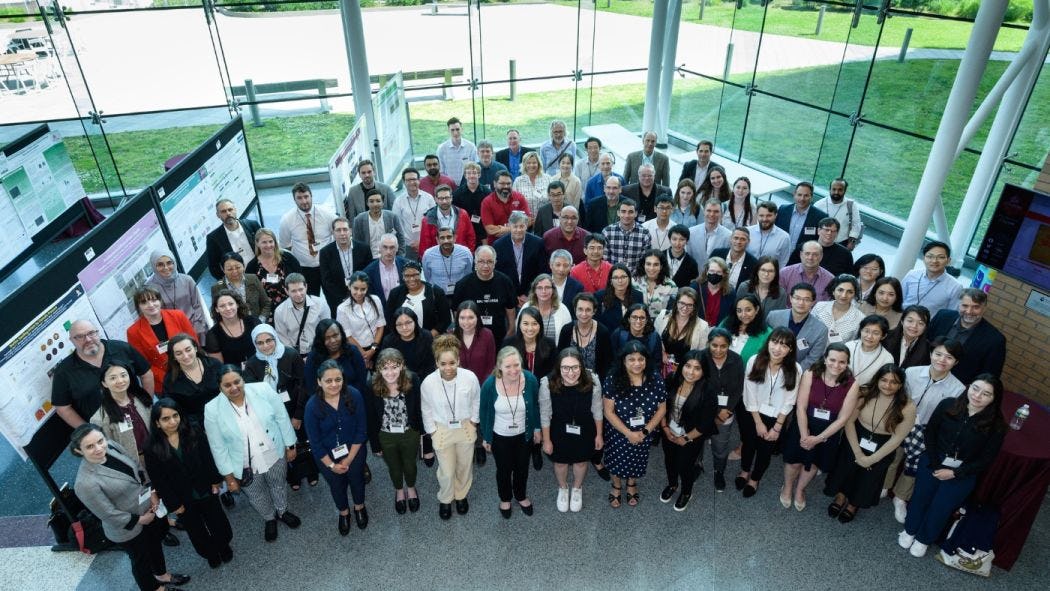 Group photo of attendees at the 6th Stevens Conference on Bacteria-Material Interactions