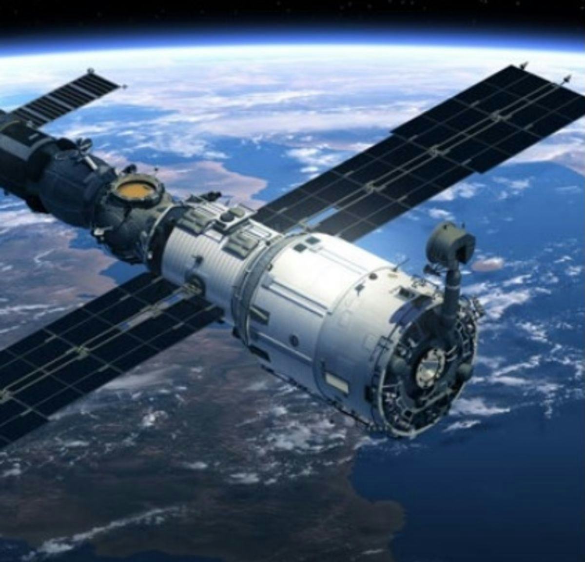 Satellite in Space - Stevens Systems Engineering