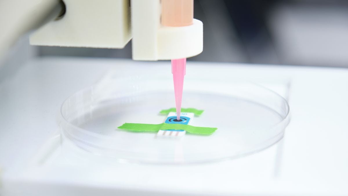 3D printing machine printing microcells